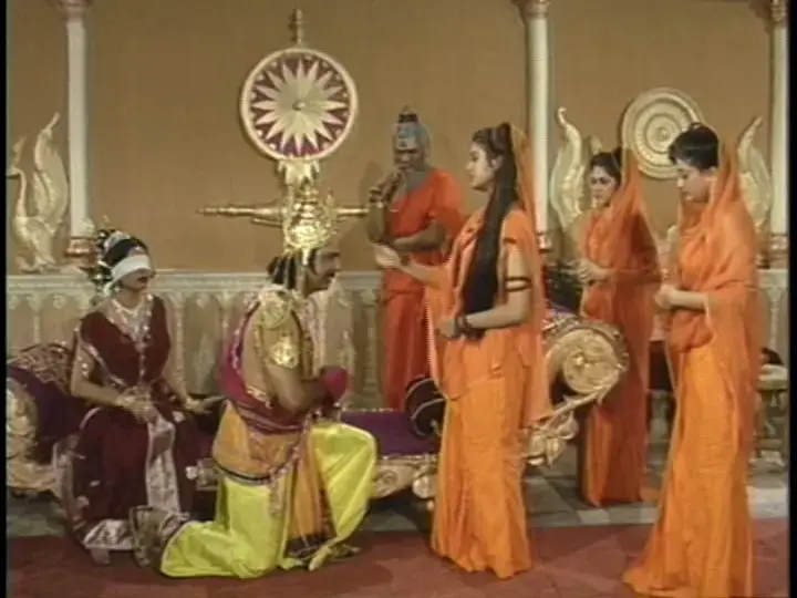Satyavati leaves with Amba and Ambalika
