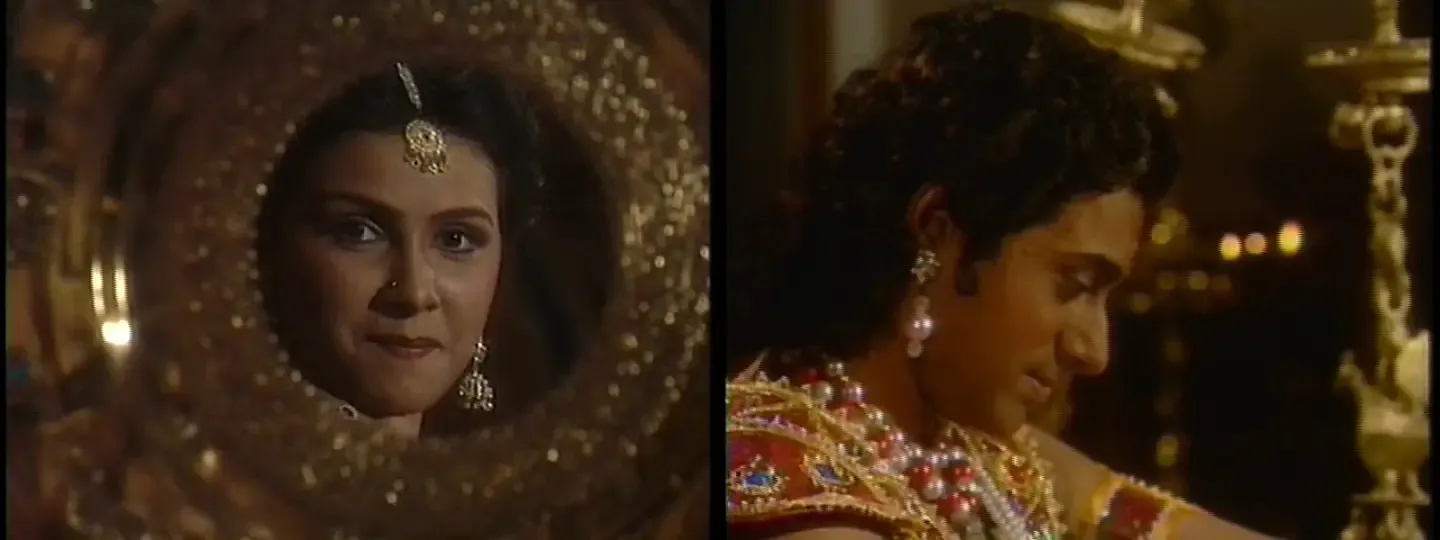 Rukmini and Krishna