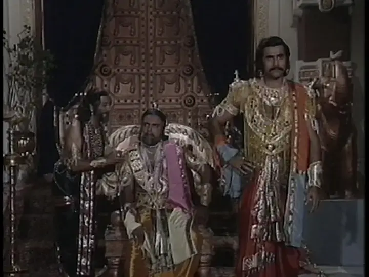 Shakuni and Duryodhan manipulate Dhritrashtra